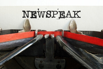 Newspeak Concept - Manipulation of Language and Thought Control in Modern Society. Orwellian...