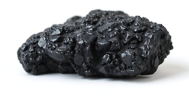 magnetite. A specimen of black magnetite ore with metallic luster. STEM education sheets, lab safety posters, designed for STEM education and laboratory safety posters.
