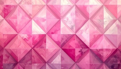 Abstract Pink Diamond Pattern - A Textured and Geometric Background.