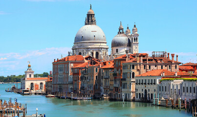canal grande island venice island northern italy without boats in VENICE