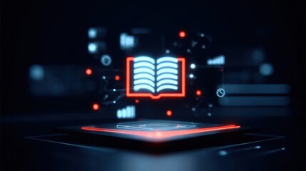 Artificial intelligence based personalized learning concept shown through adaptive digital education technology and intelligent training platforms