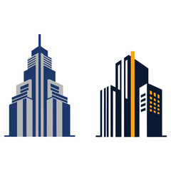 Fototapeta premium Building construction real estate logo icon set
