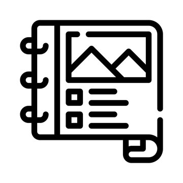 bindery line icon