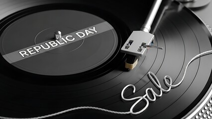 Celebrating republic day with vinyl music