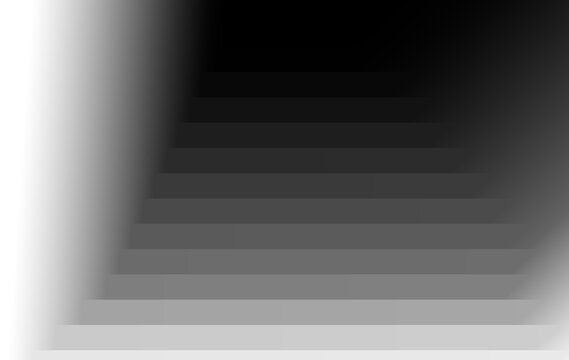 abstract monochrome background resembling stairs or steps with smooth gradient transitions. ideal for concepts of progress, growth, success, business, and modern digital design.