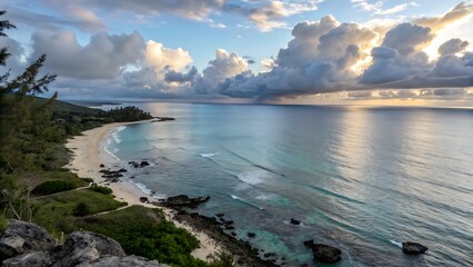 lake in the mountains in winter,sunset, sky, sea, water, cloud, sunrise, clouds, sun, beach, evening, dusk, beautiful, color, light, horizon, nature, view, coast, lake, reflection, summer, orange, l