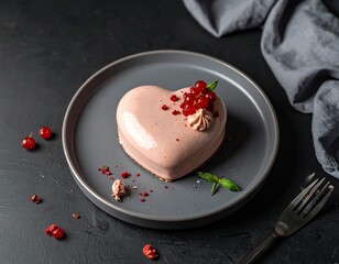 Heart-Shaped Cake &mdash; Valentine Studio Realism