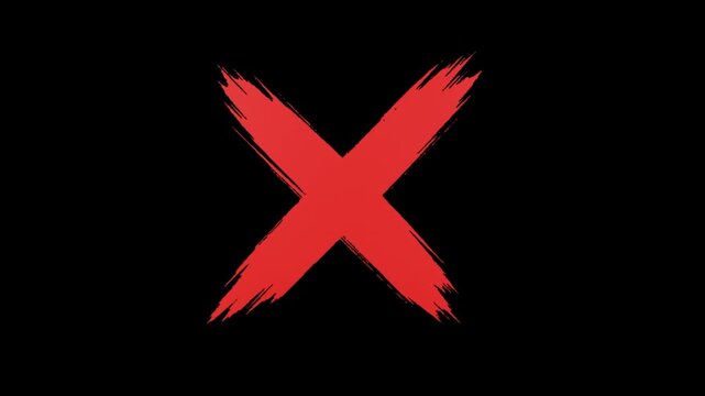 False No Reject Animation | Alpha Channel