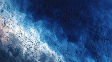 Deep blue and white gradient background with subtle grain texture creating smooth transitions for various creative uses in digital design and art projects