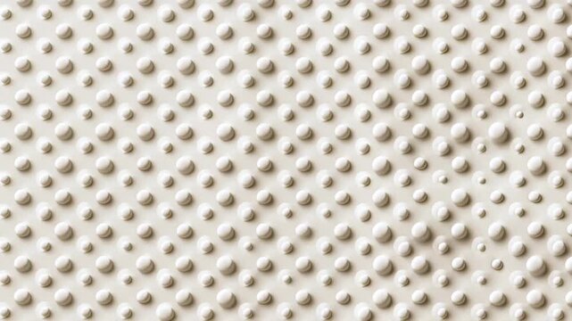 Abstract textured background with a regular pattern of raised spheres and soft