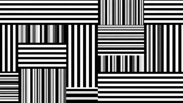 Abstract Black White Gray Striped Geometric Pattern - Powered by Adobe