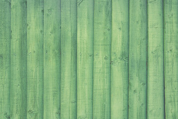 Mock-up rustic background in green. Wooden seamless texture. Wood fence wall board for designs and presentations. Wooden planks surface pattern abstract texture, pine wood timber for text.