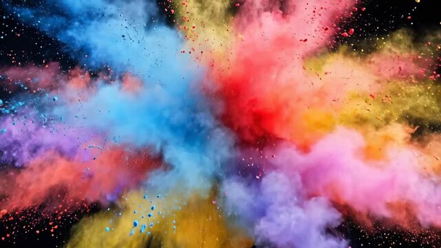 Color Run Background