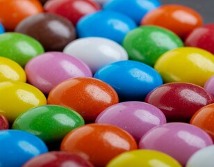 colorful chocolate candies