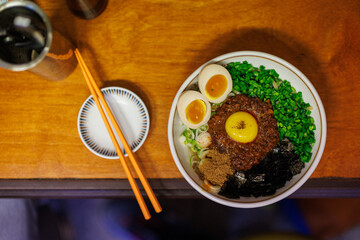 Ramen for lunch at Japanese Restaurant