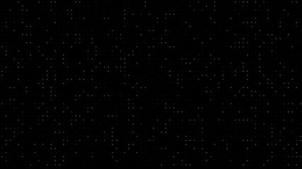 Abstract dark digital grid pattern background with small, subtle light dots, representing data flow, technological network, or a futuristic cyber texture - Powered by Adobe
