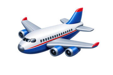 Simple airliner icon for travel and aviation design projects