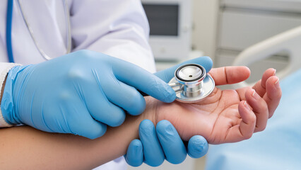 doctor with stethoscope