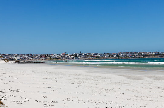 Ocean views at Yzerfontein, Western Cape, South Africa.