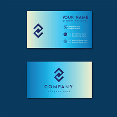website template business card design