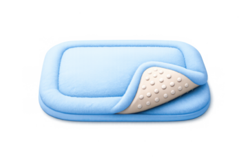 Minimalist bath mat design with soft textures and non-slip surface for home decor and spa ambiance