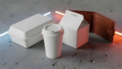 Mockup design concepts for product visualization