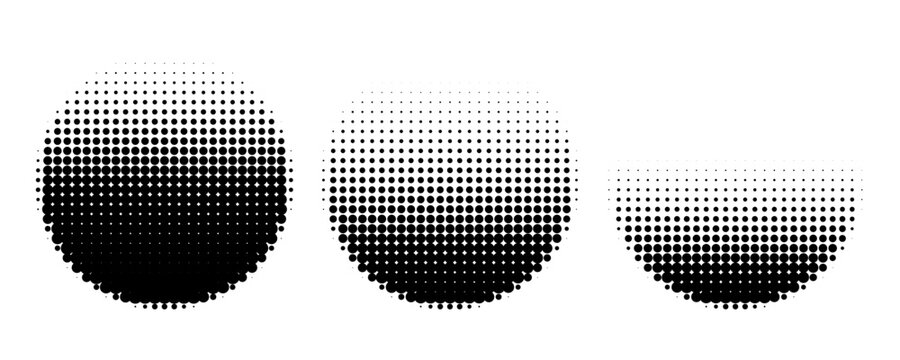 Round dot pattern, abstract half tone background