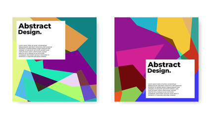 Contemporary Abstract Graphic Background for Posters and Digital Media