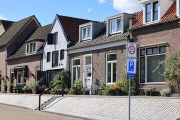Blick in die Altstadt von Harderwijk in der Niederl&auml;ndischen Provinz Gelderland	