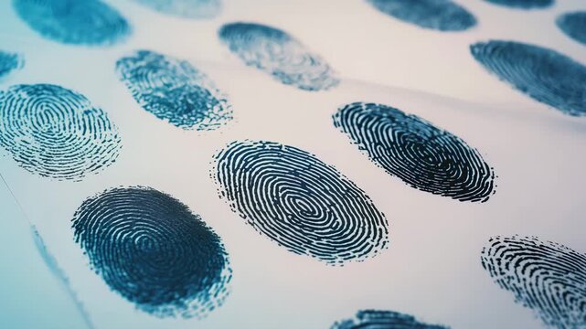 A team examines fingerprints for evidence at a crime scene to assist law enforcement in solving the case during the investigation
