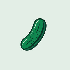 illustration of cucumber