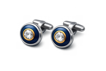 Elegant cufflinks with modern design for formal occasion accessories