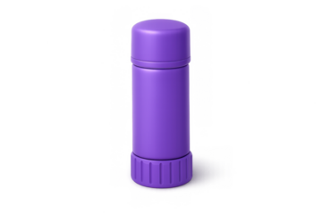 Purple glue stick icon for office and school supply design