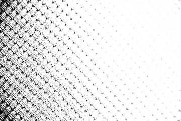 Abstract halftone texture in black and white. Background of black dots on white. A blank for your design