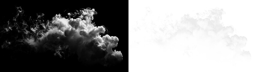 Clouds drifting in the sky show different shapes and forms during day and night times for various moods and scenes