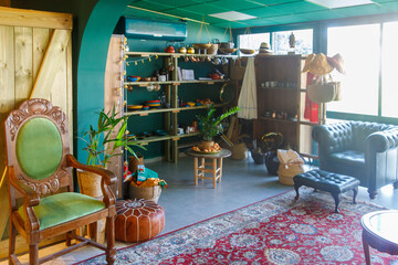 interior of a restaurant