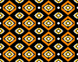 seamless pattern with geometric figures