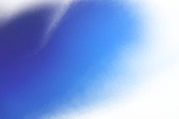 Abstract aesthetic element with blurred blue color gradient and grainy textures