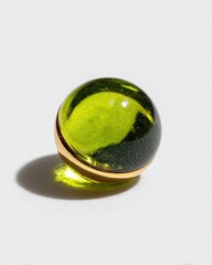 Green Glass Sphere