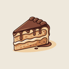 piece of chocolate cake