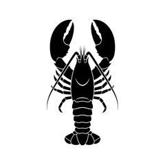 Lobster Icon Set &ndash; Seafood Crustacean Symbols for Restaurant, Ocean & Culinary Design