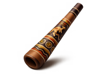 Didgeridoo icon design for music and culture themes
