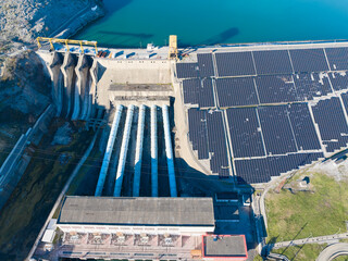 Abania hydroelectric dam Vau i Dej&euml;s Hydroelectric Power Station