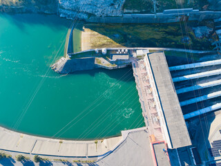 Abania hydroelectric dam Vau i Dej&euml;s Hydroelectric Power Station