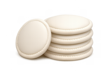 Eco friendly cotton pads for sustainable skincare and beauty applications