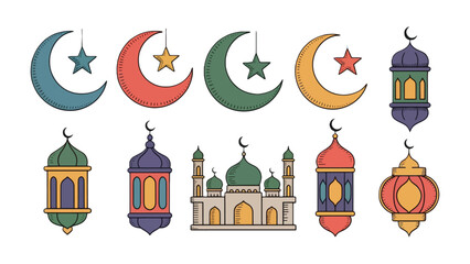 Harmony of Cultures: A captivating illustration featuring iconic symbols of a cultural celebration, reflecting themes of faith, joy, and community.