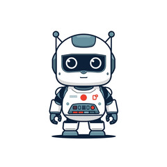 Obraz premium Cute Robot Design Very Cool