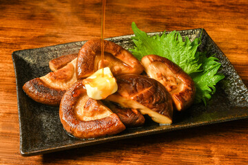 しいたけバター醤油風味