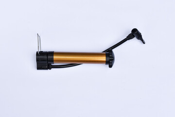 Small ball pump, White background hand manual pump
