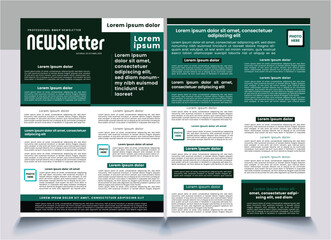 newsletter design concept